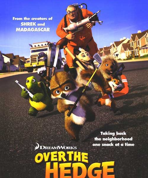 over the hedge B