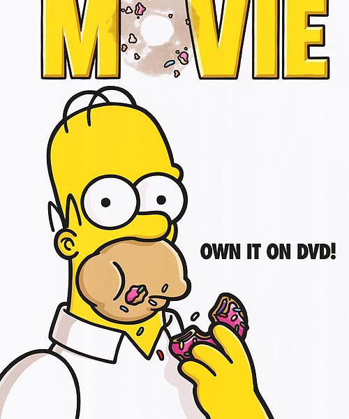 simpsons the movie dvd