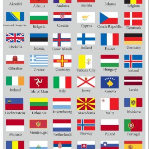 Flags of europe
