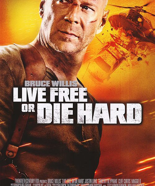 LIVE FREE OR DIE HARD DVD