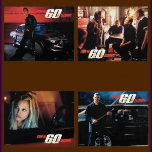 gone in 60 seconds lobby cards