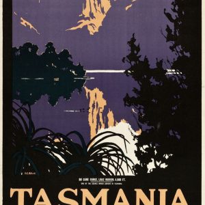 tasmania the wonderful travel poster