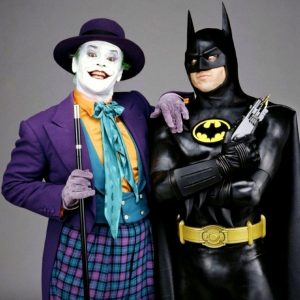 Michael Keaton & Jack Nicholson Batman 1989