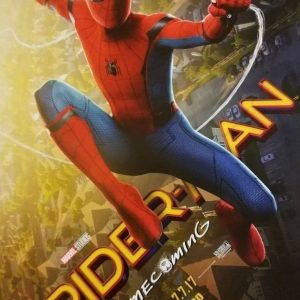 Spider-Man Homecoming in 7-7-17 In 3D Double Sided Original Movie Poster 27x40